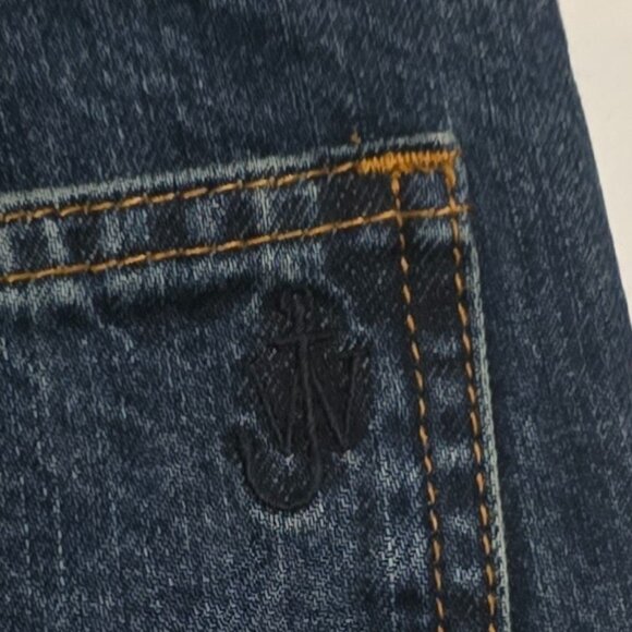 J W Anderson X UNIQLO 5 Pocket Denim Jeans - BLUE - SZ 27* - Picture 3 of 4